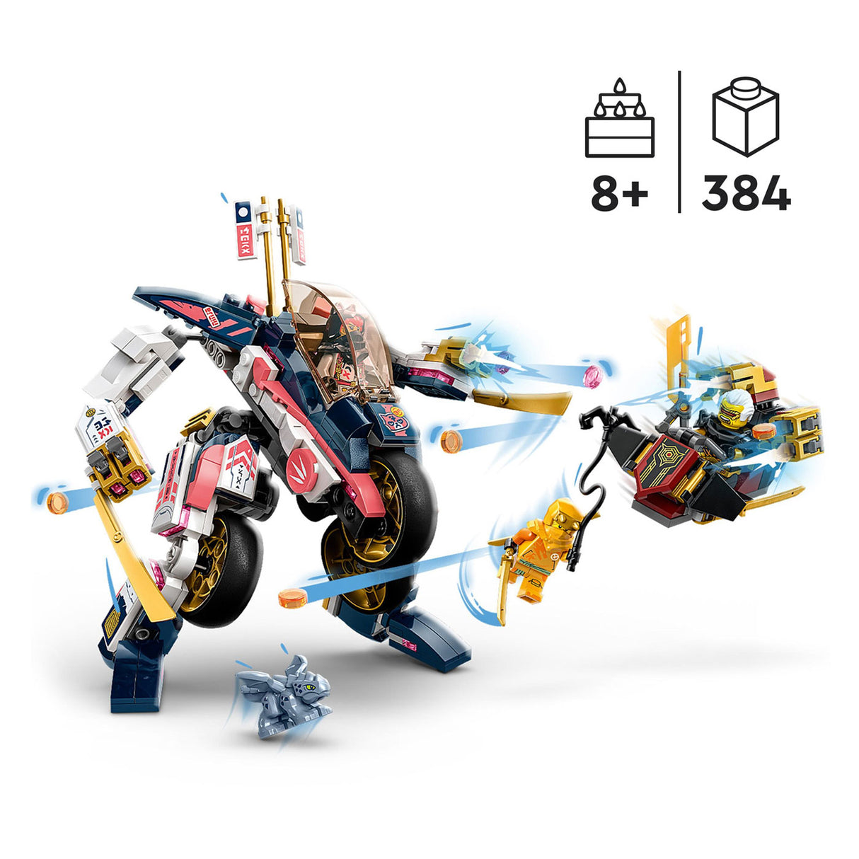 Lego LEGO Ninjago 71792 Sora’s Transformerende Mecharacemotor