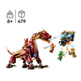 Lego LEGO Ninjago 71793 Heatwave Transformerende Lavadraak