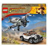 Lego Indiana Jones 77012 Gevechtsvliegtuig Achtervolging