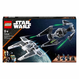 Lego star wars 75348 mandalorian fang fighter vs. tie interceptor set