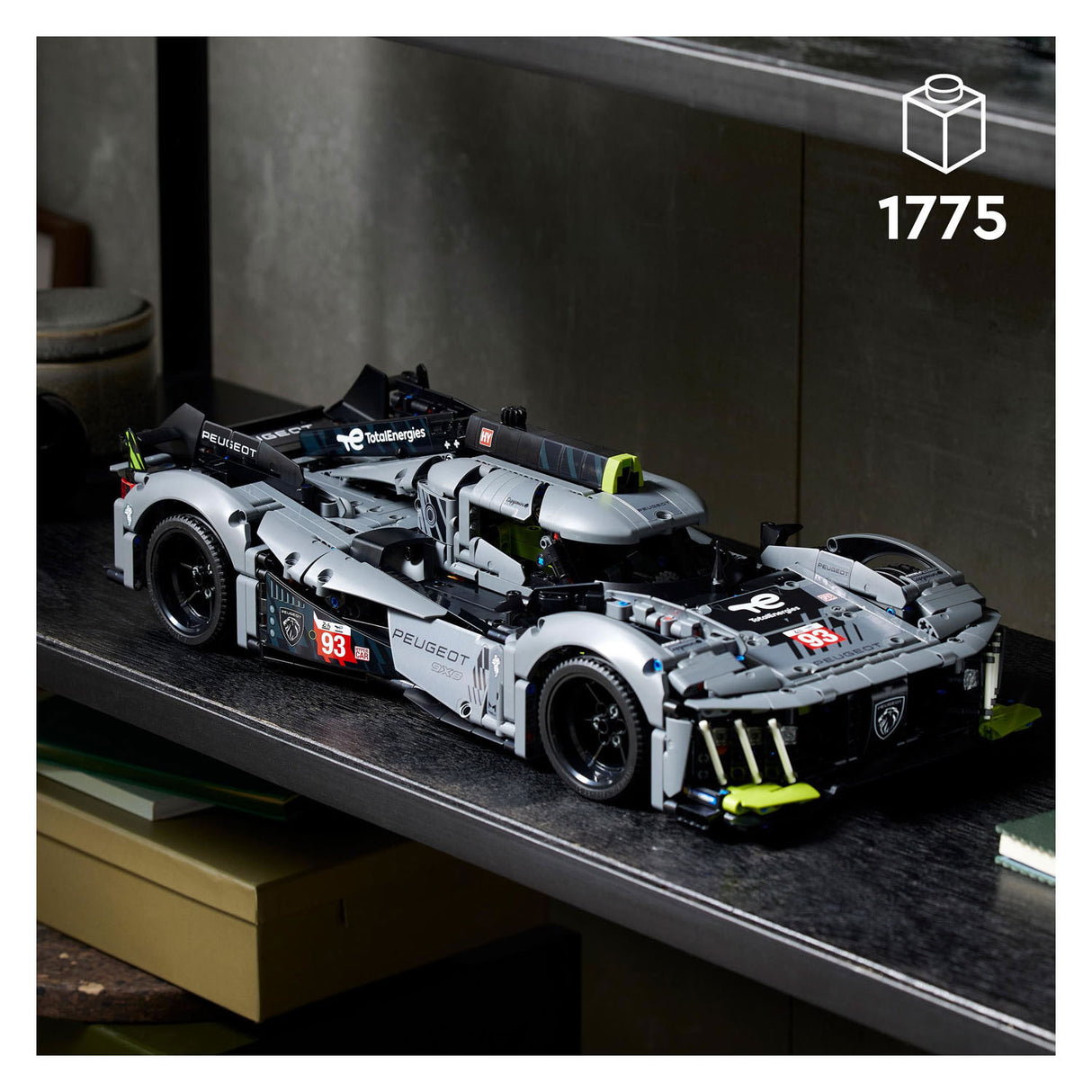 Lego technic 42156 peugeot 9x8 24 le mans hybrid hypercar auto