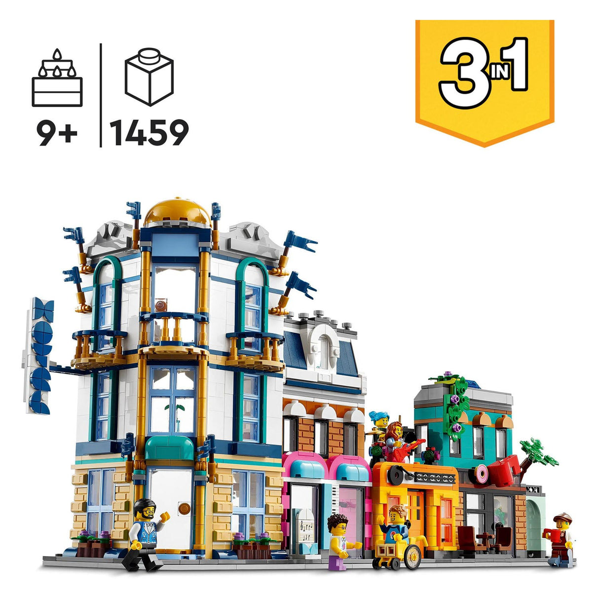 Lego lego creator 31141 hoofdstraat