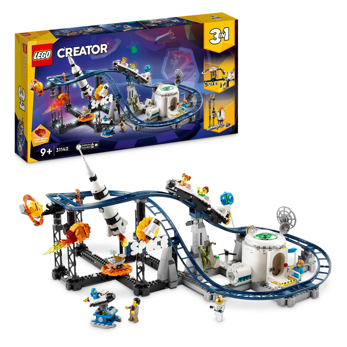 Lego creator 31142 ruimteachtbaan