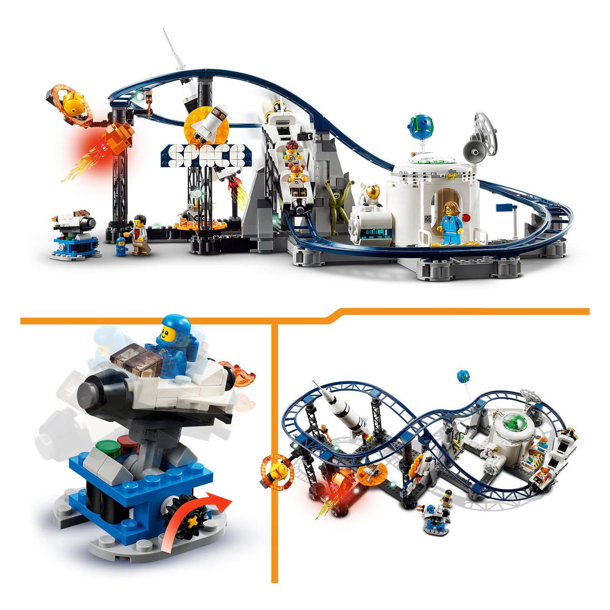 Lego creator 31142 ruimteachtbaan