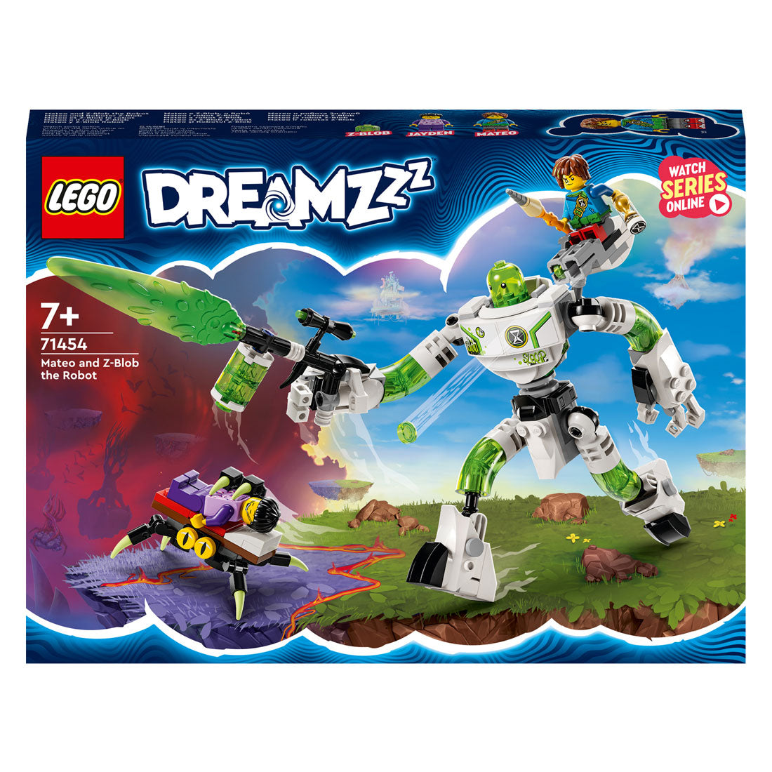 Lego dreamzzz 71454 mateo en z-blob de robot