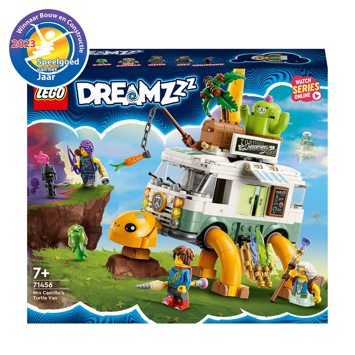 Lego LEGO DREAMZzz 71456 Mevr. Castillo's Schildpadbusje