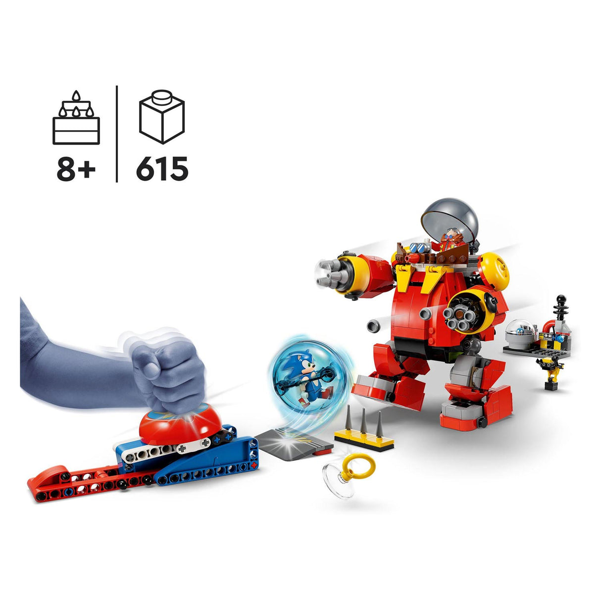 Lego LEGO 76993 vs. Dr. Eggmans Eirobot