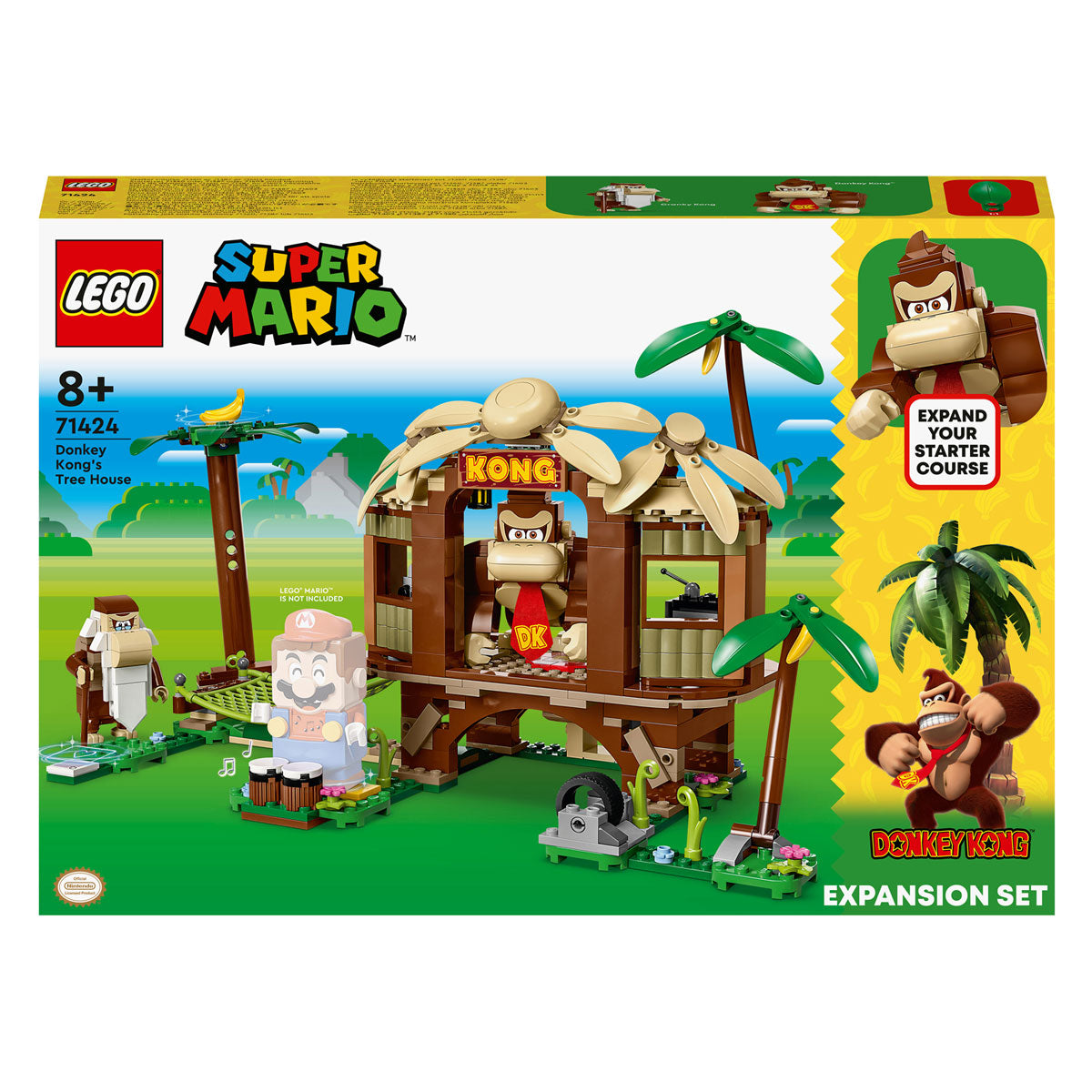 Lego LEGO Super Mario 71424 Uitbreidingsset: Donkey Kongs Boomhut