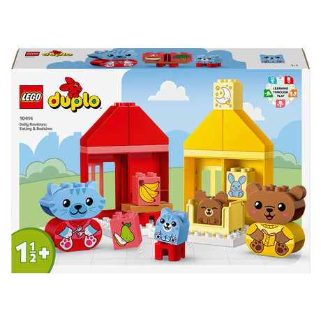 Lego Duplo Duplo LEGO DUPLO 10414 Mijn Eerste Dagelijkse Gewoontes Eten en Slapen