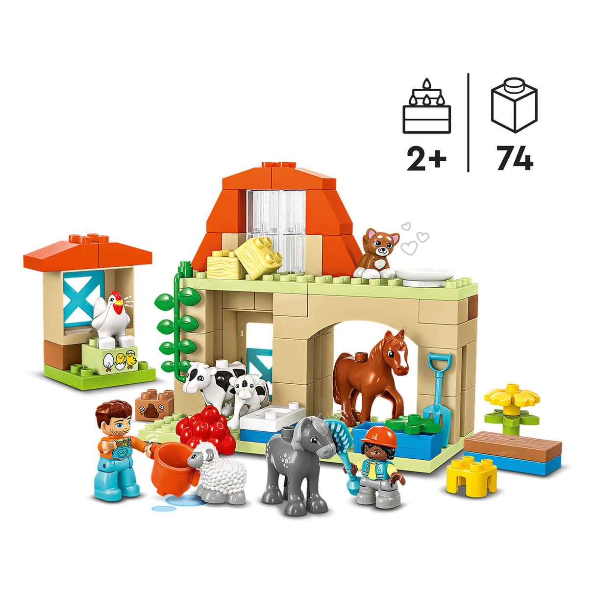 Lego Duplo Duplo LEGO DUPLO Town 10416 Dieren Verzorgen op de Boerderij