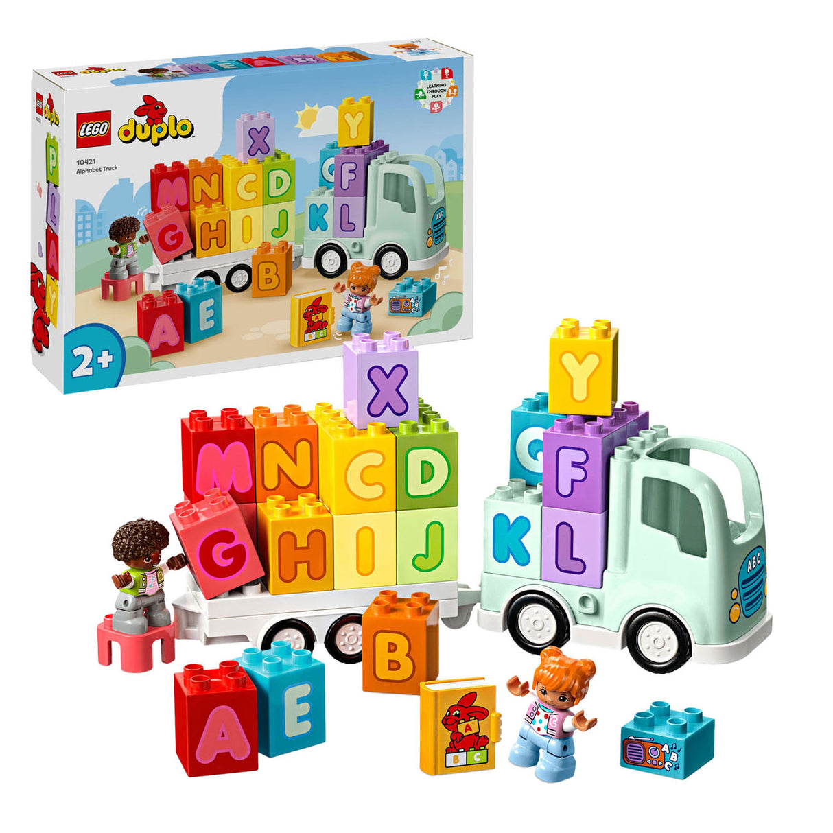 Lego Duplo LEGO DUPLO Town 10421 Alfabetvrachtwagen