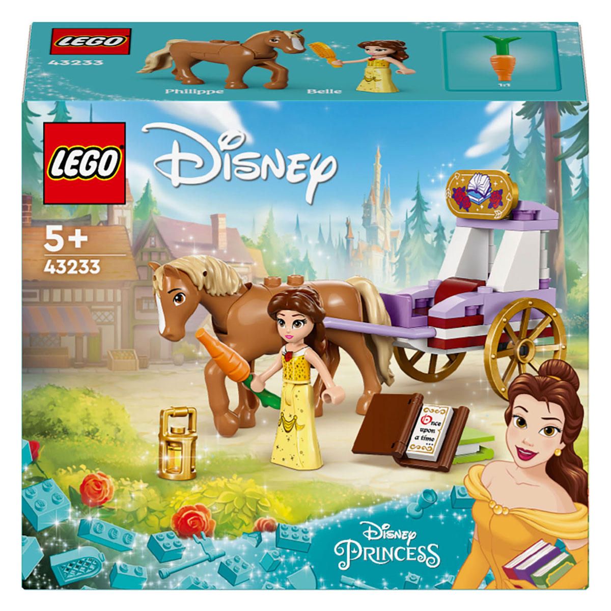 Lego LEGO Prinses 43233 Belle's Paardenkoets