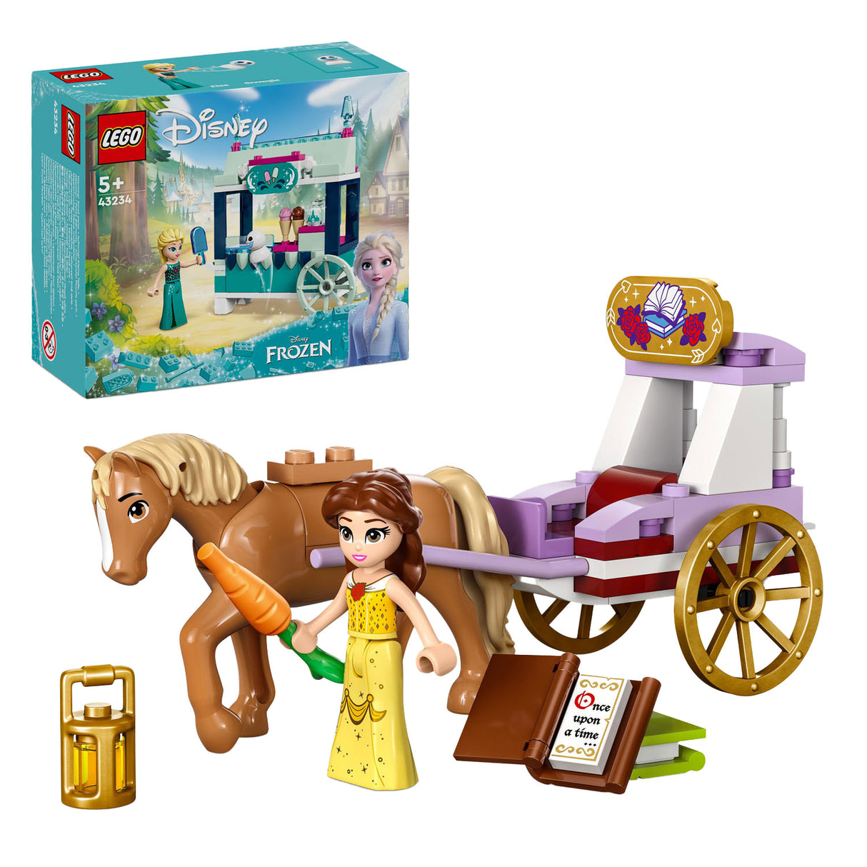 Lego LEGO Prinses 43233 Belle's Paardenkoets