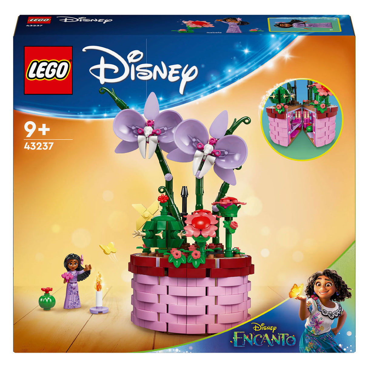 Lego disney 43237 isabela's bloempot