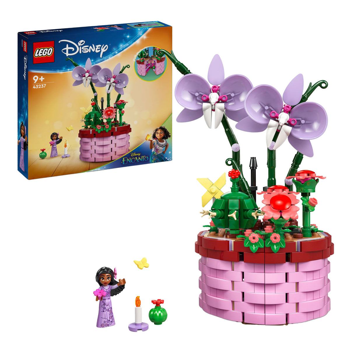 Lego disney 43237 isabela's bloempot