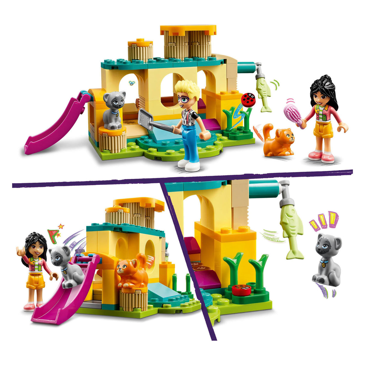 Lego LEGO Friends 42612 Kattenspeeltuin