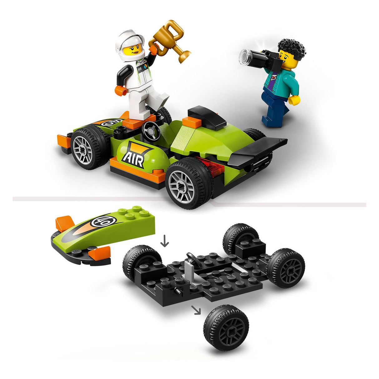 Lego LEGO City 60399 Groene Racewagen