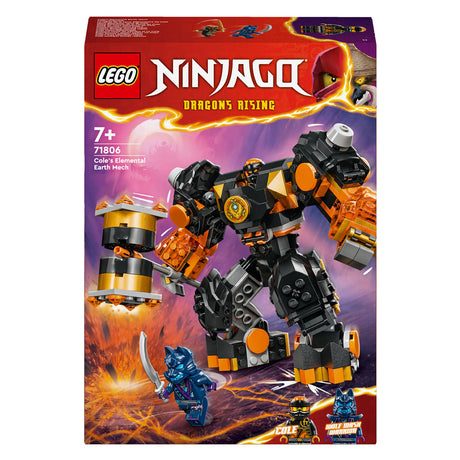 Lego LEGO Ninjago 71806 Coles Elementaire Aardemecha