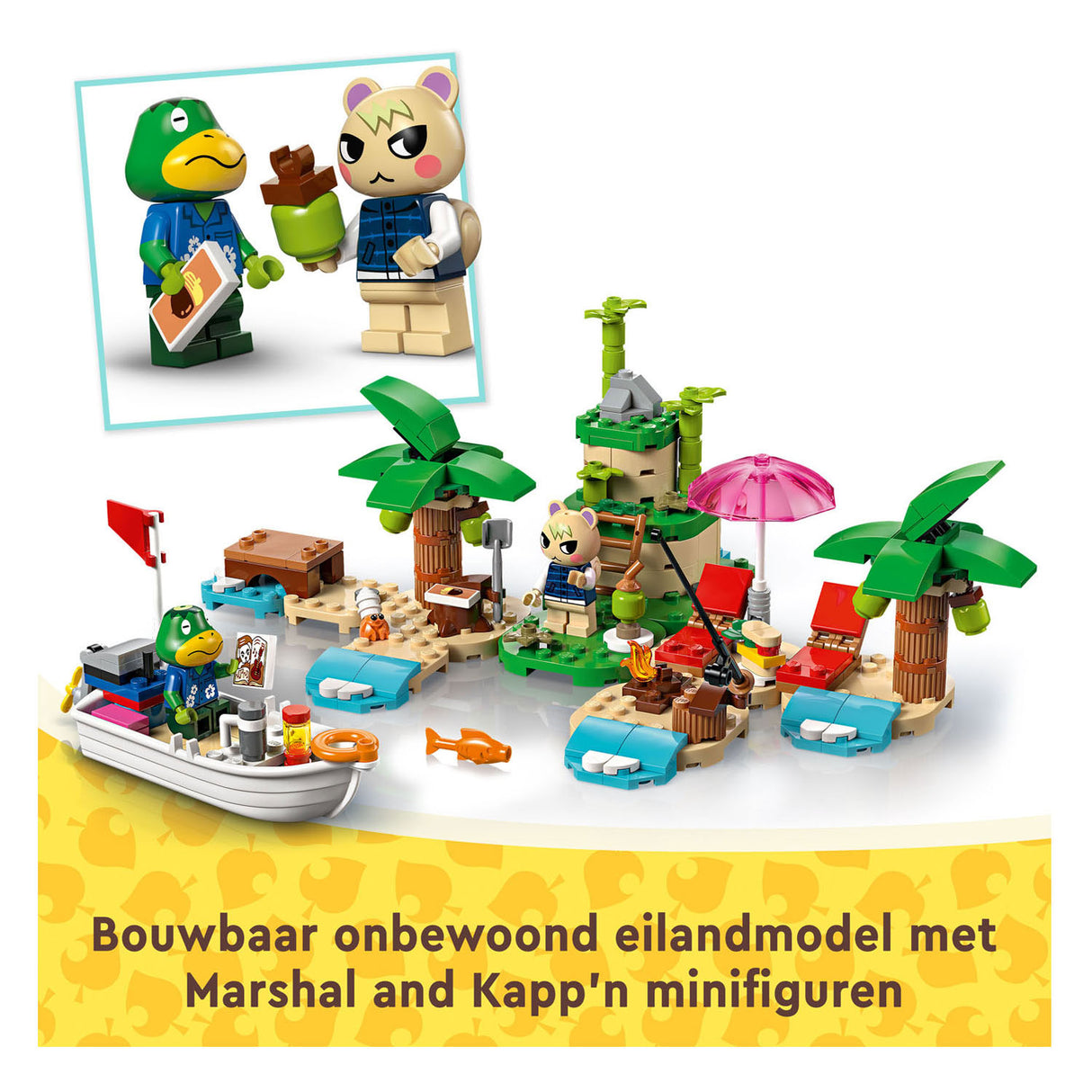 Lego animal crossing 77048 kapp'ns eilandrondvaart