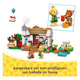 Lego animal crossing 77049 isabelle op visite