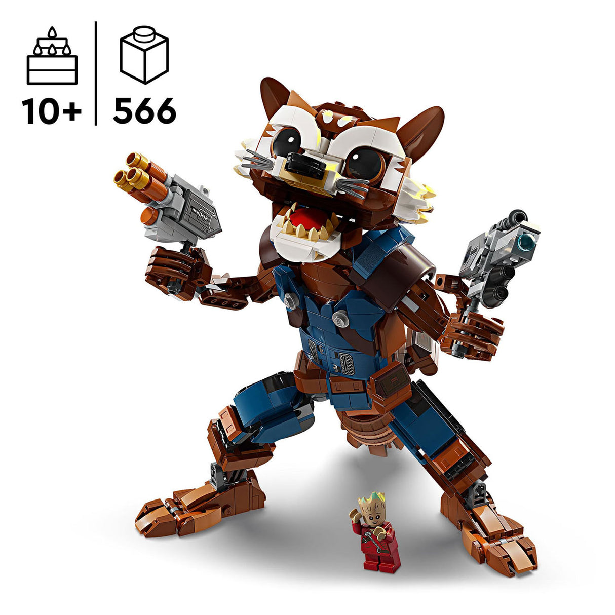 Lego LEGO Super Heroes 76282 Rocket en Baby Groot