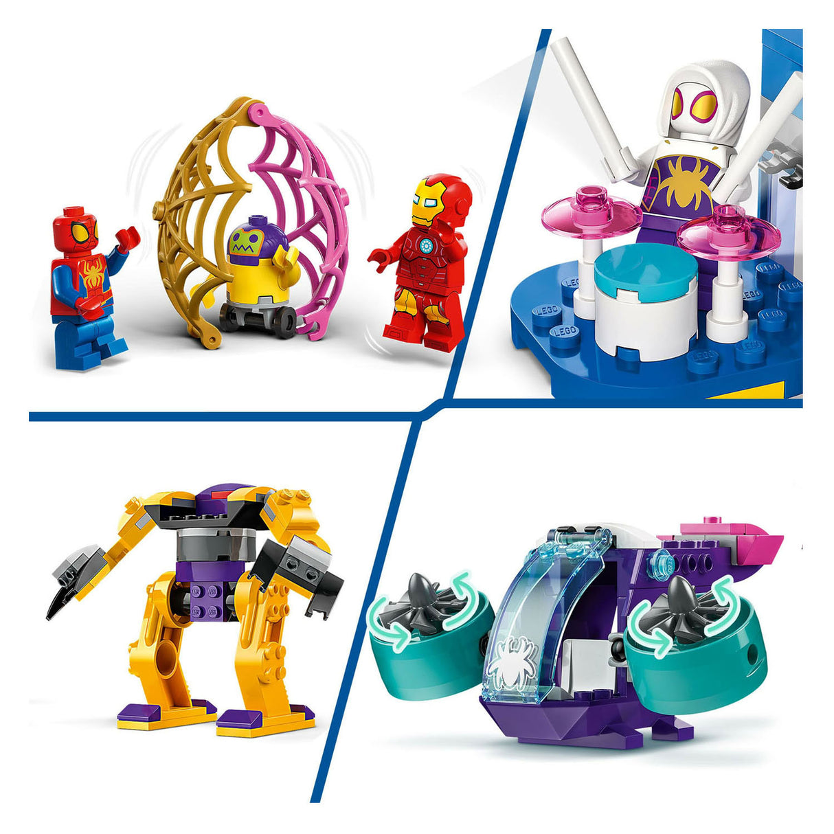 Lego LEGO 10794 Team Spidey Webspinner Hoofdkantoor