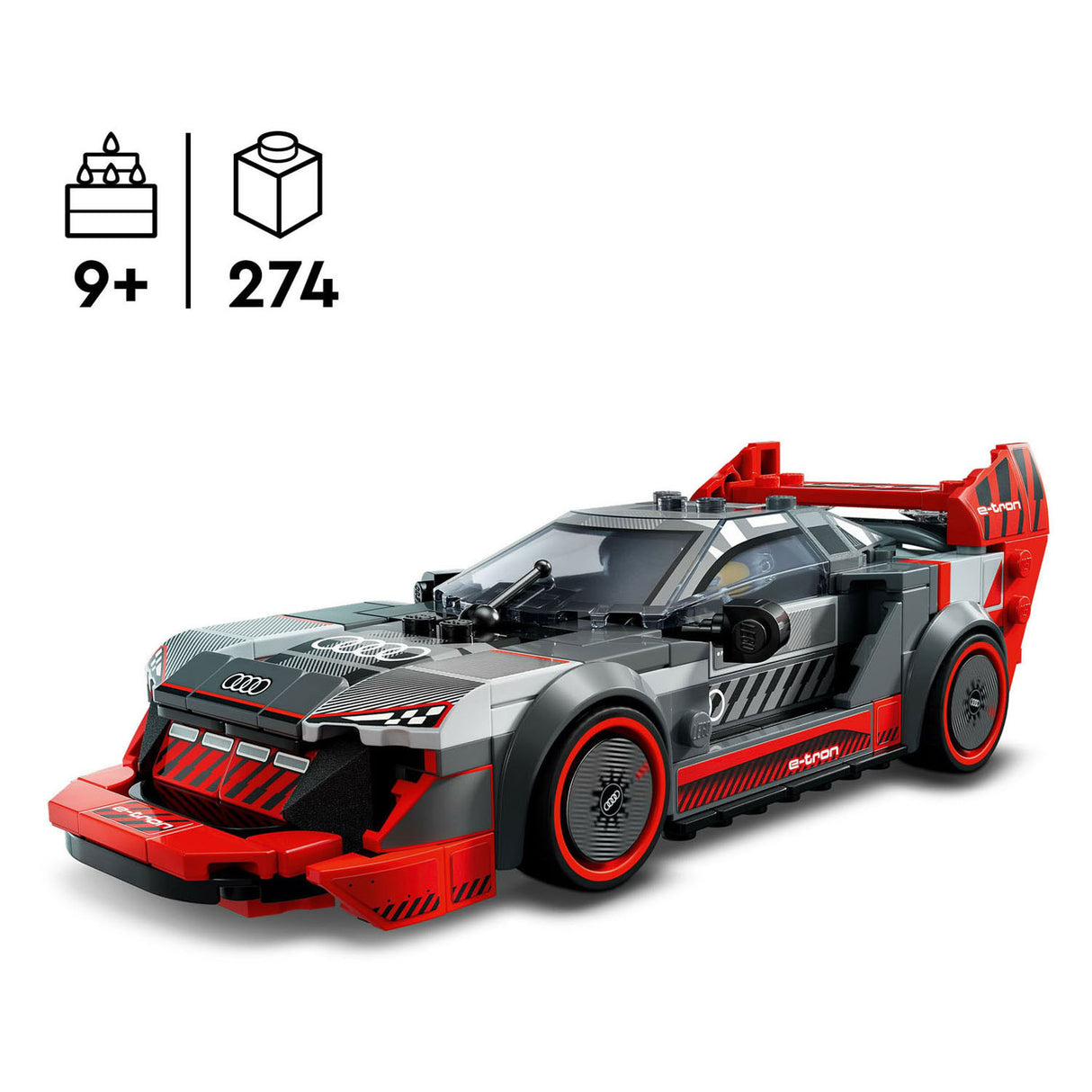 Lego LEGO Speed Champions 76921 Audi S1 E-tron Quattro Racewagen