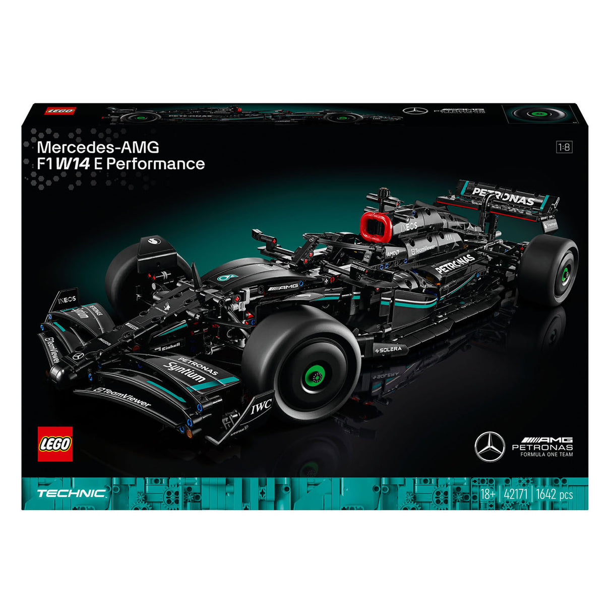 Lego technic 42171 mercedes-amg f1 w14 e