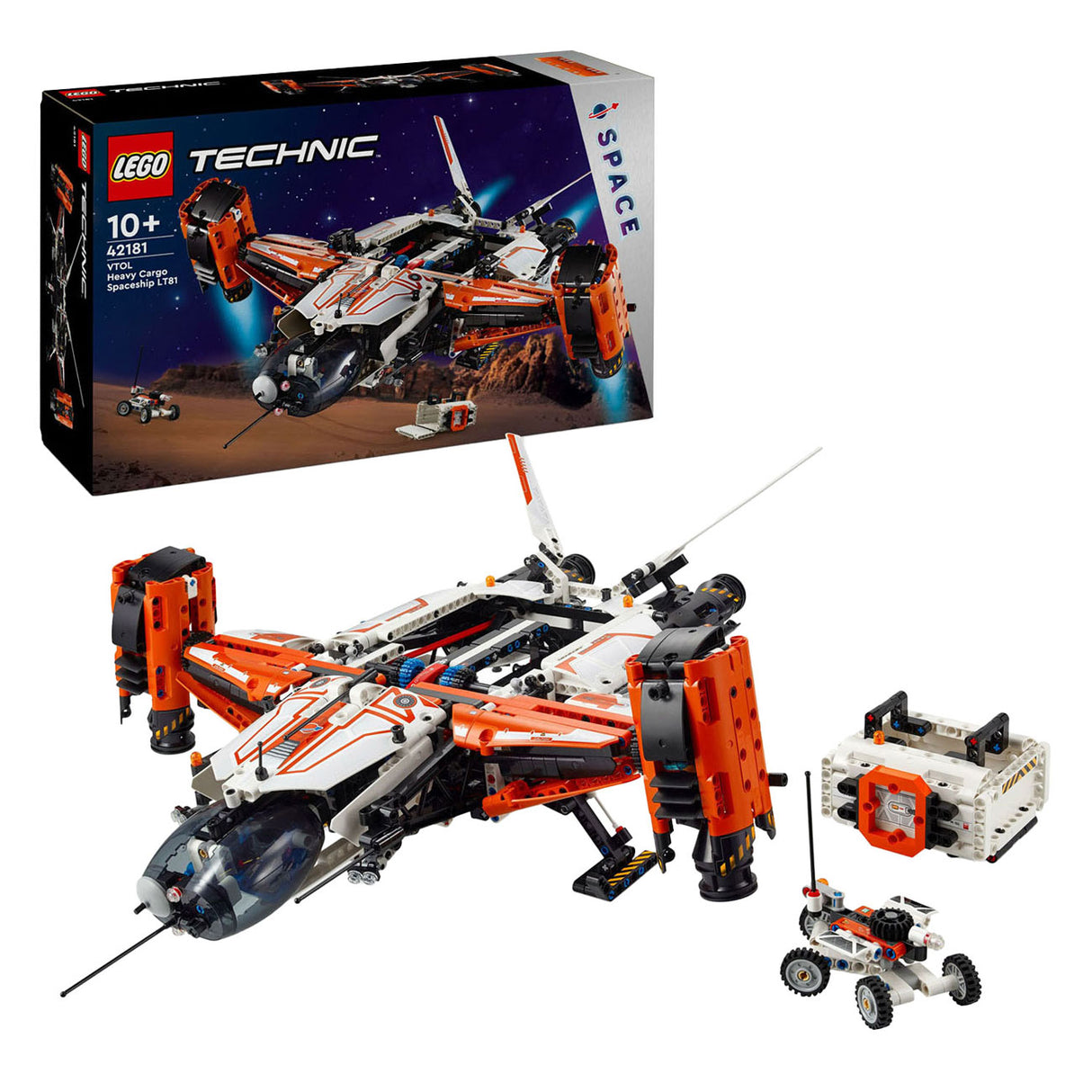 Lego technic 42181 vtol vrachtruimteschip lt81