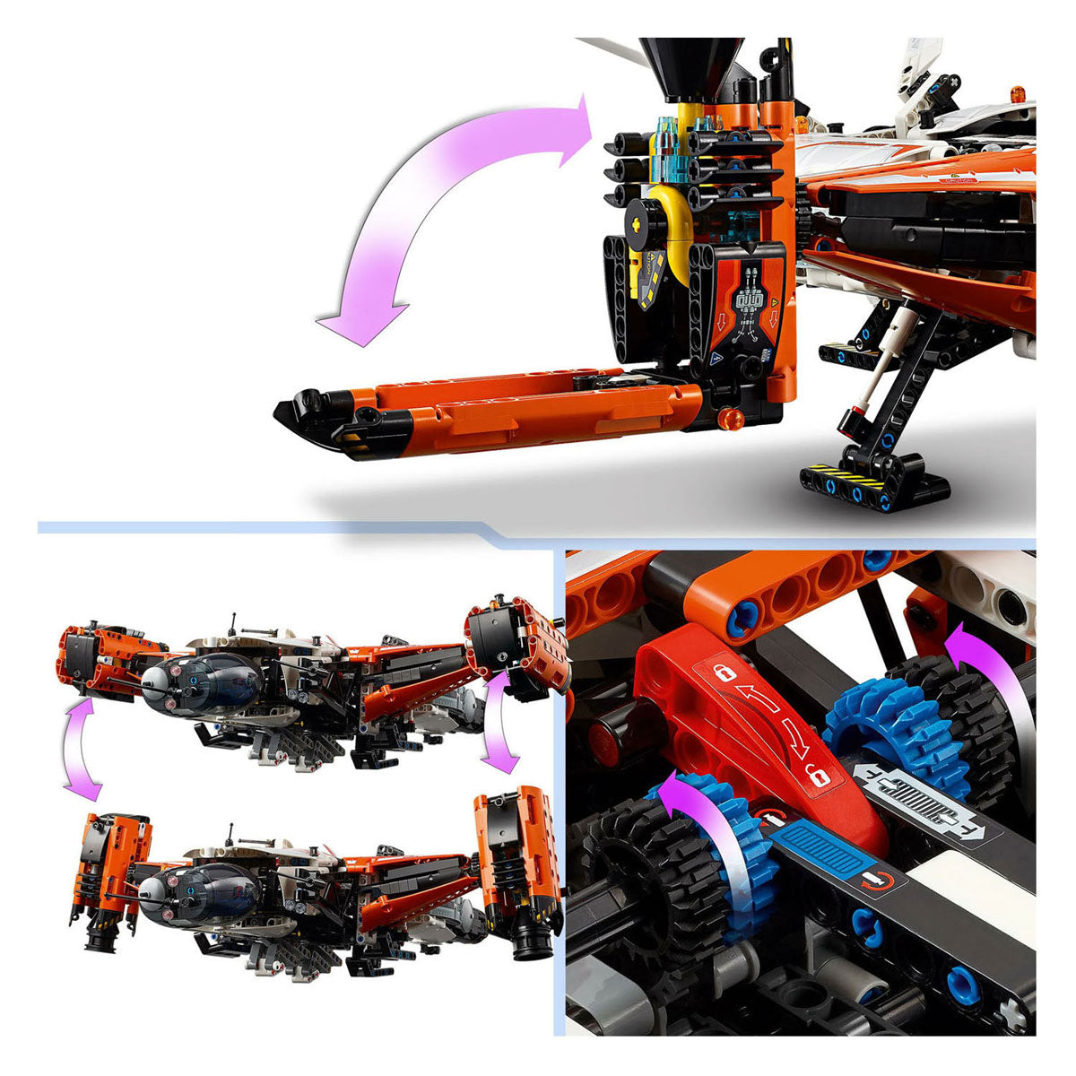 Lego technic 42181 vtol vrachtruimteschip lt81