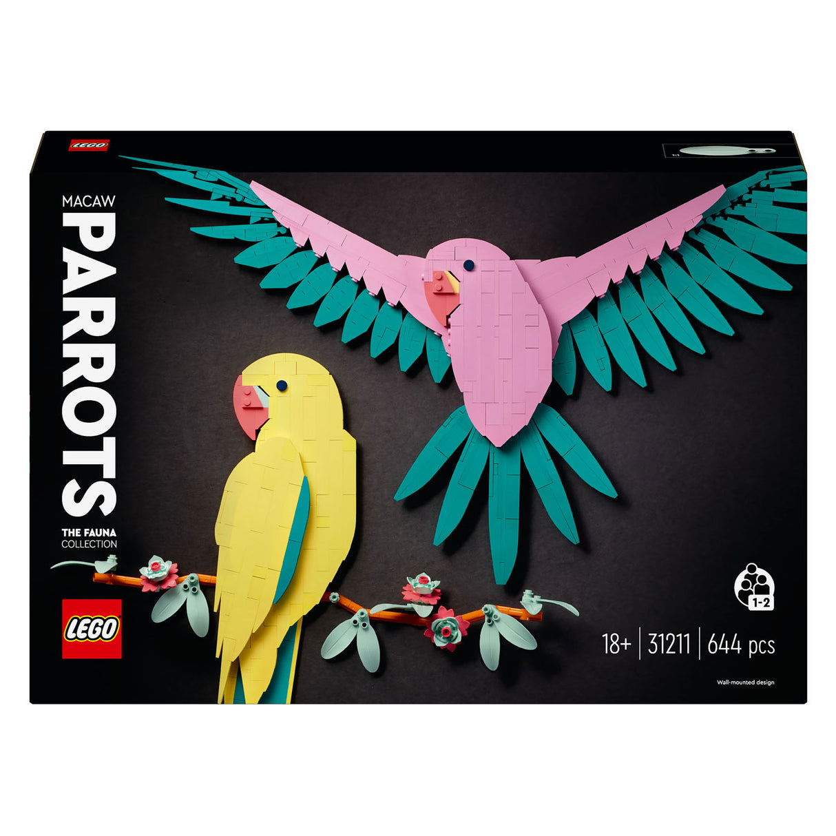 Lego LEGO Art 31211 Ara Papegaaien