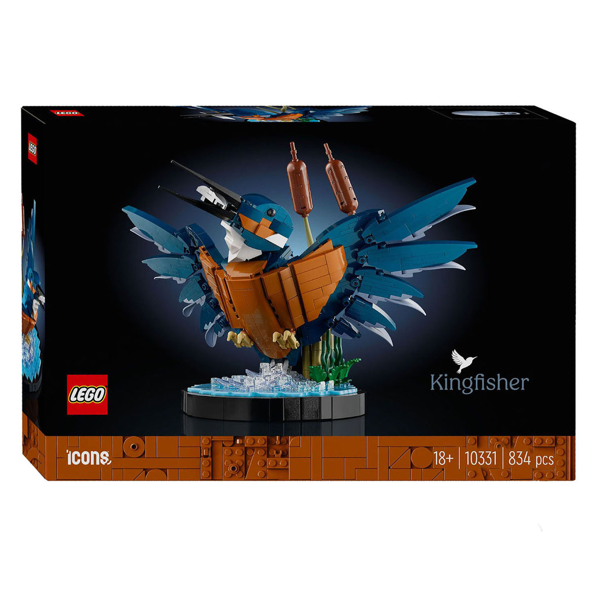 Lego lego icons 10331 ijsvogel