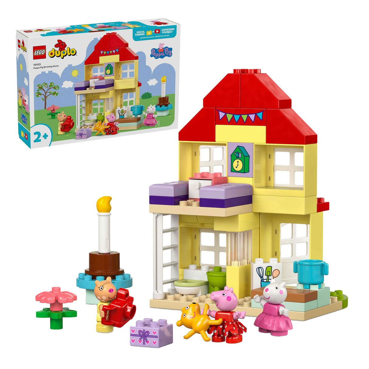 Lego Duplo LEGO Duplo 10433 Peppa Verjaardagshuis