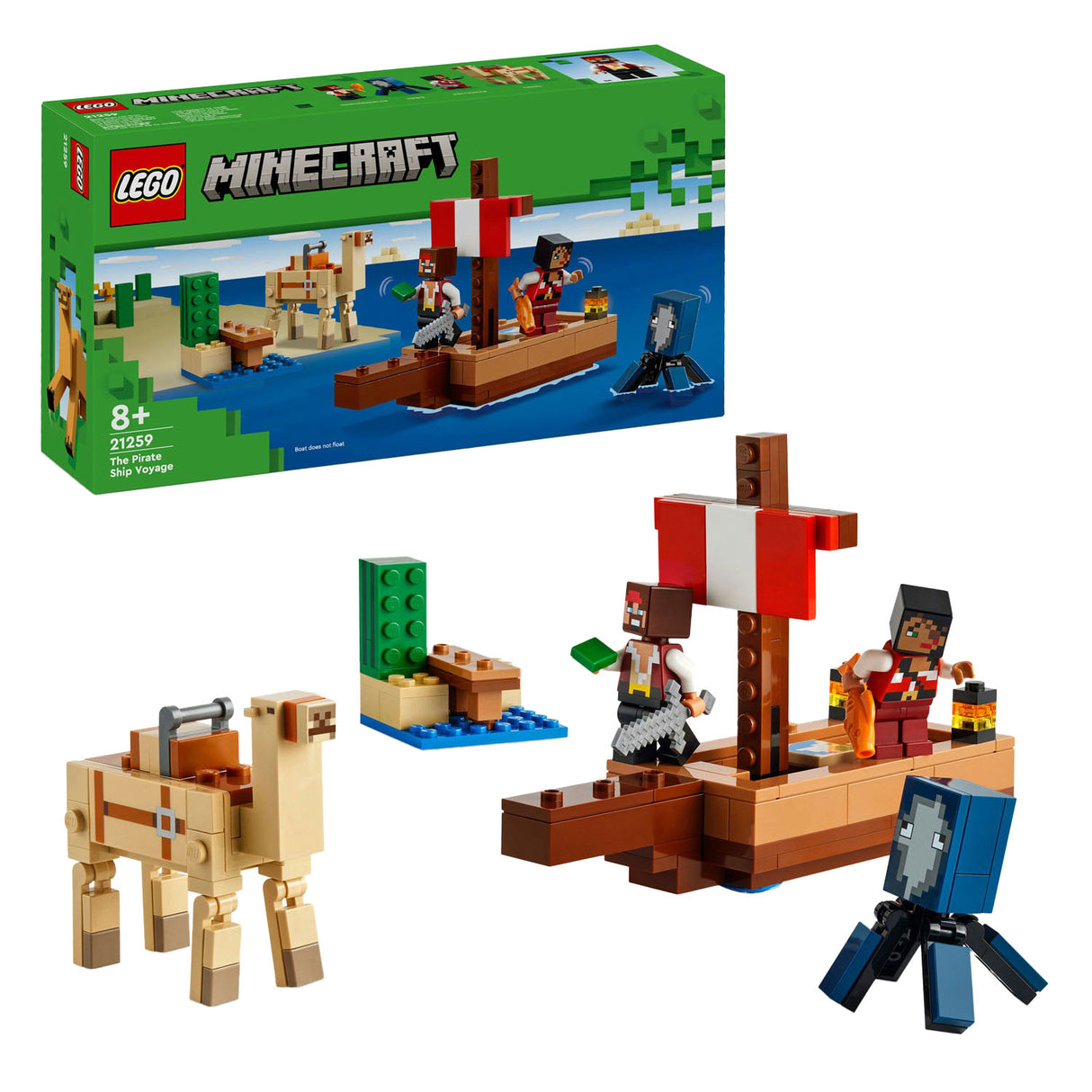 lego minecraft 21259 de piratenschipreis