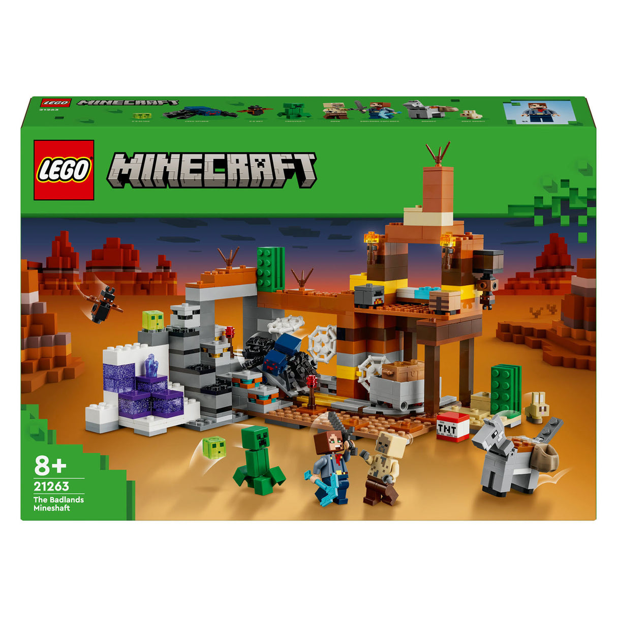 Lego LEGO Minecraft 21263 De Woestenijmijnschacht