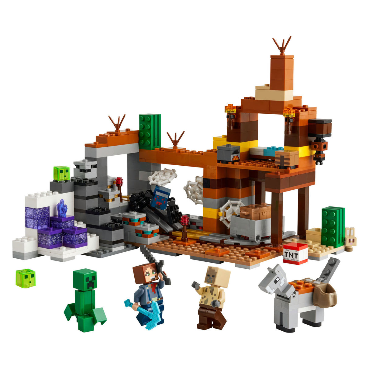 Lego minecraft 21263 de woestenijmijnschacht