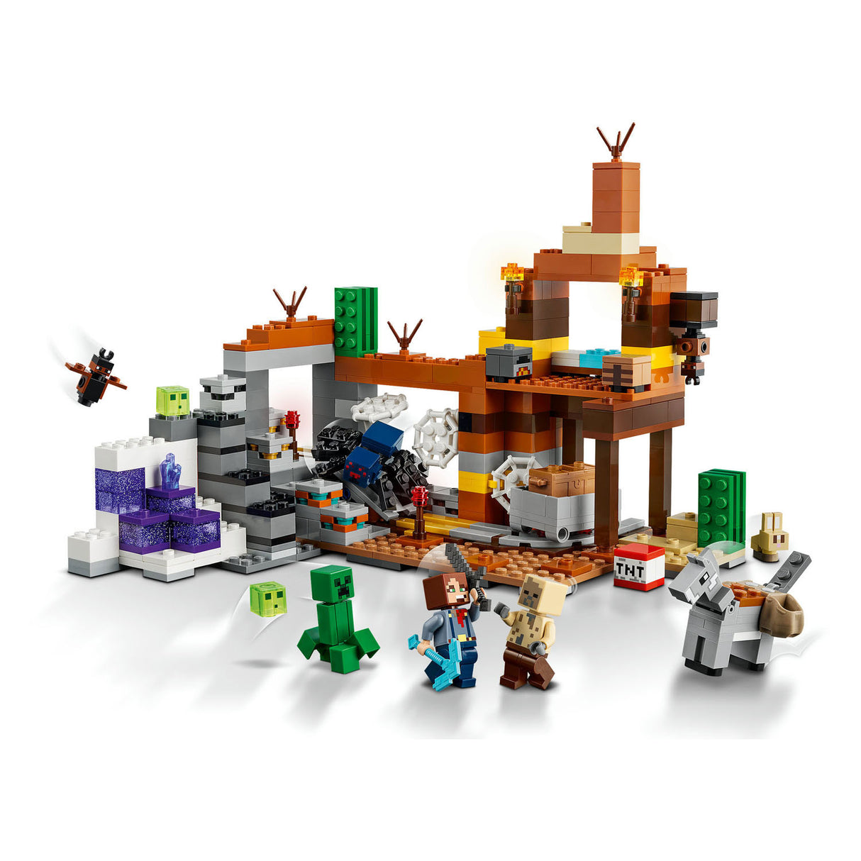 Lego minecraft 21263 de woestenijmijnschacht