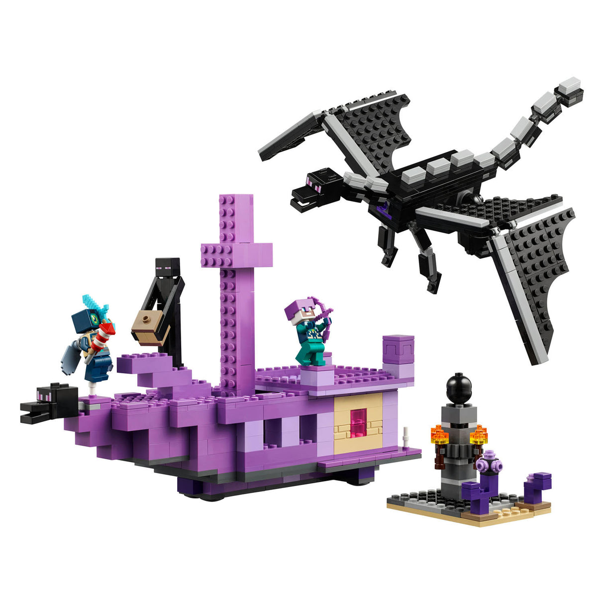 Lego LEGO Minecraft 21264 De Enderdraak en het End-Schip