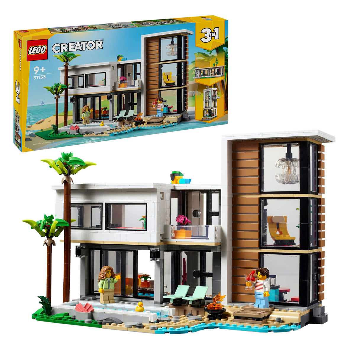 Lego lego creator 31153 modern huis