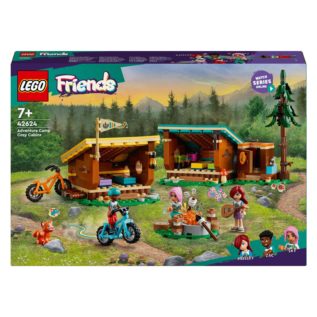 Lego LEGO Friends 42624 Avonturenkamp Knusse Boshutten