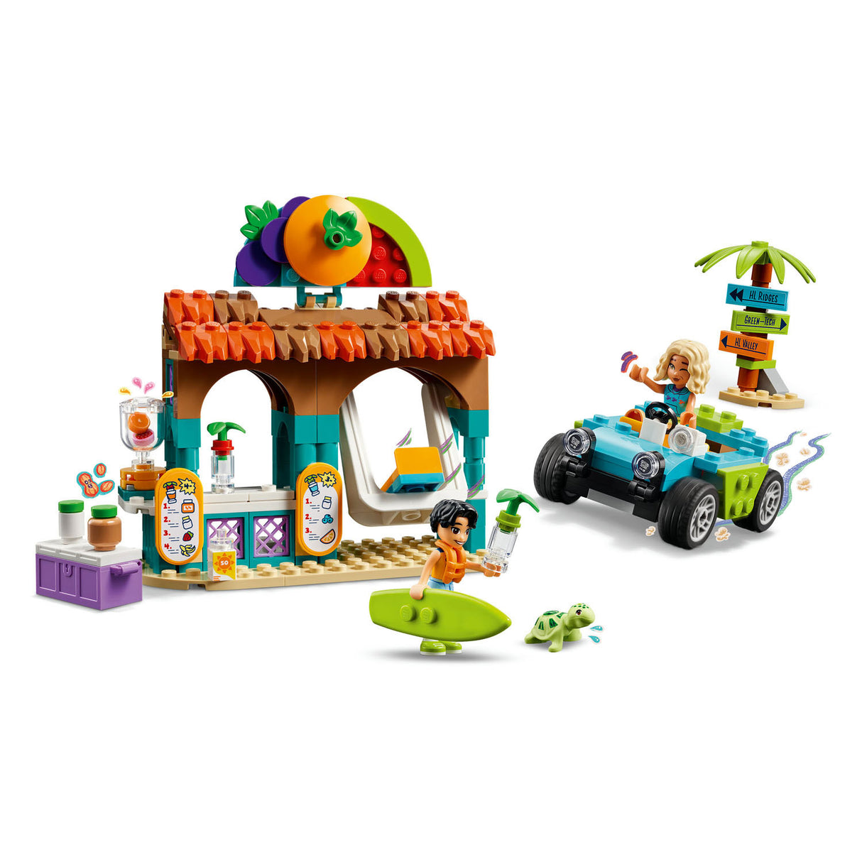 Lego friends 42625 strand smoothiekraam