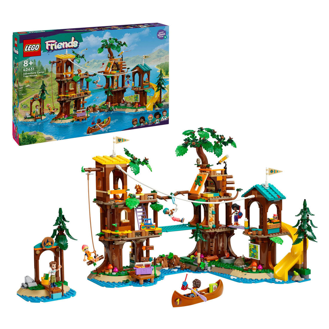 Lego LEGO Friends 42631 Avonturenkamp Boomhut