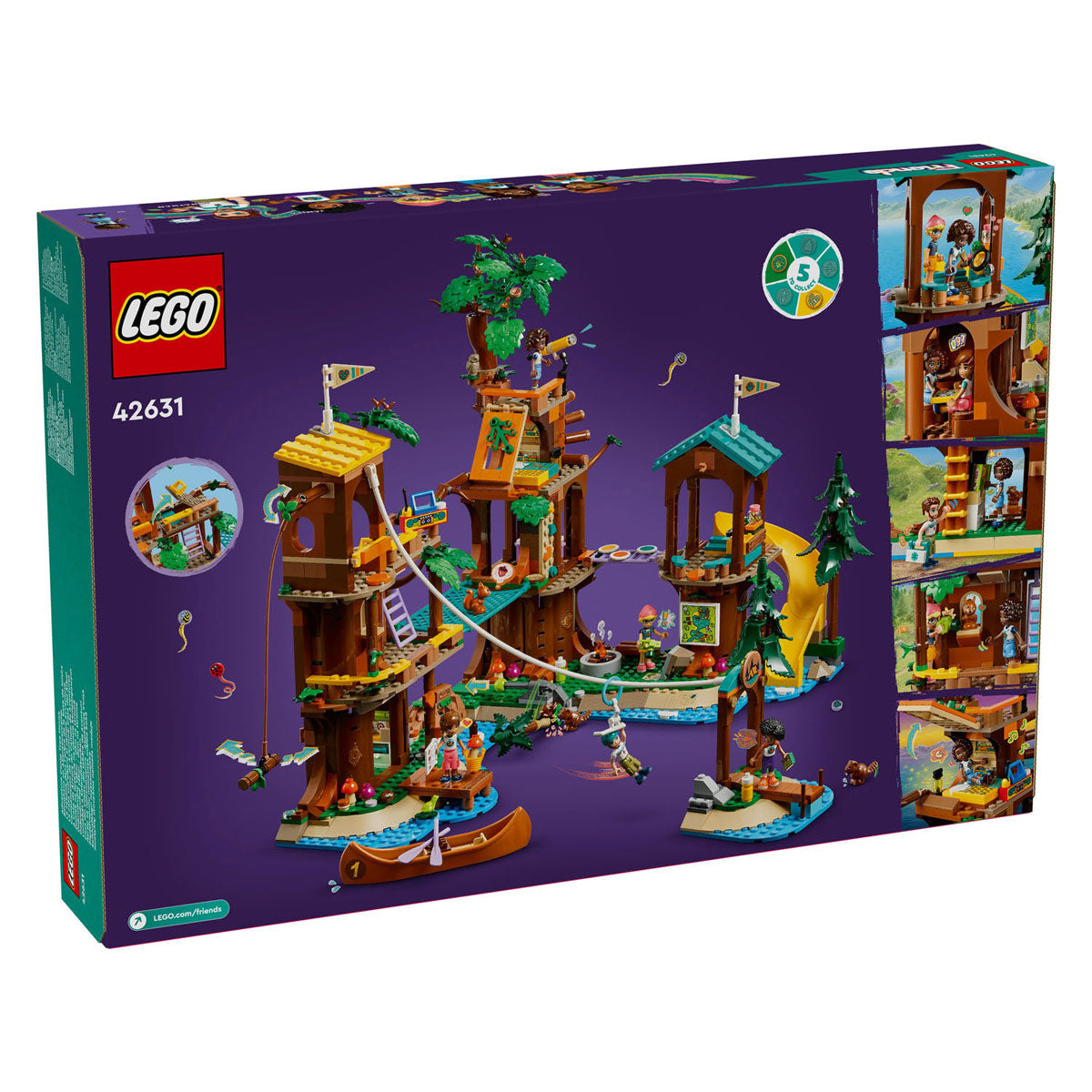 Lego LEGO Friends 42631 Avonturenkamp Boomhut