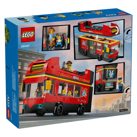 Lego city toeristische rode dubbeldekker - 60407