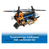 Lego city 60437 jungleonderzoekers: helikopter bij de basis