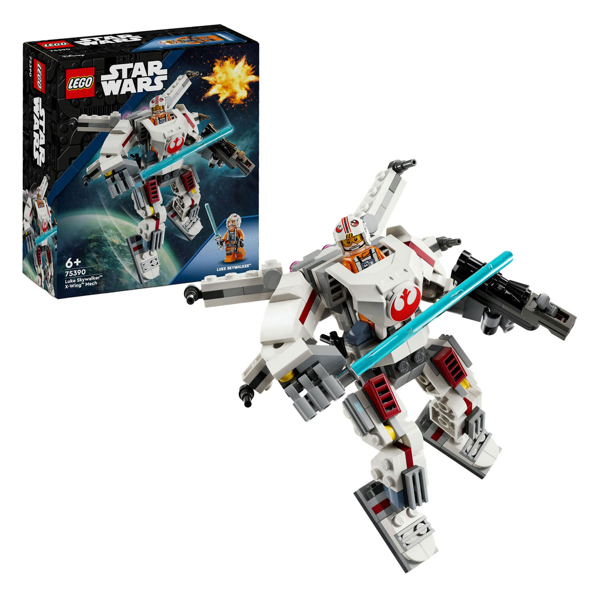 Lego star wars 75390 luke skywalker x-wing mecha