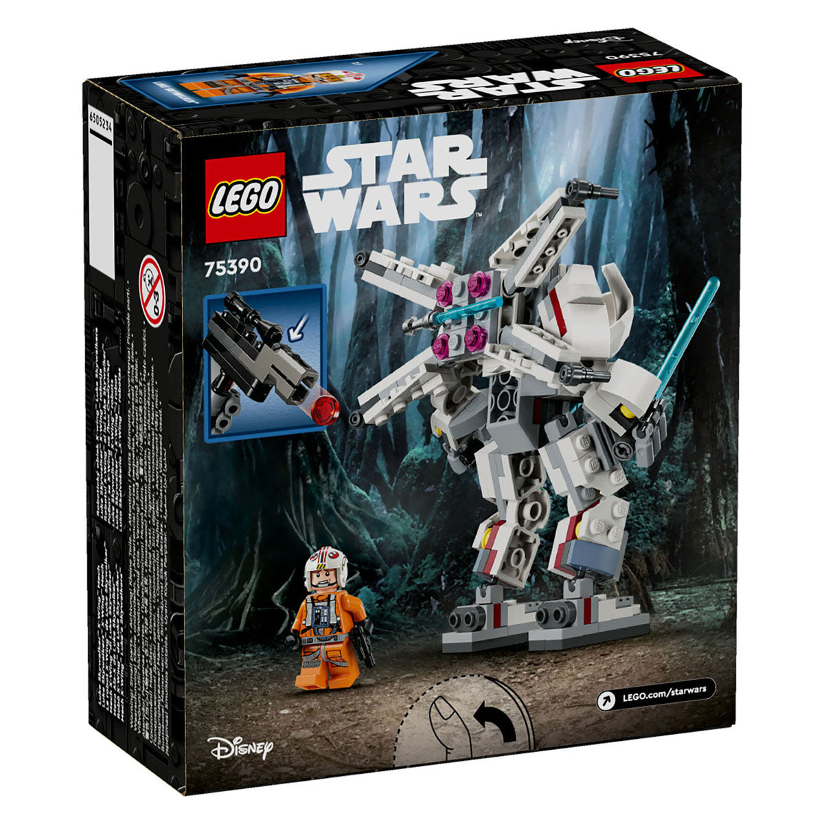 Lego lego star wars 75390 luke skywalker x-wing mecha