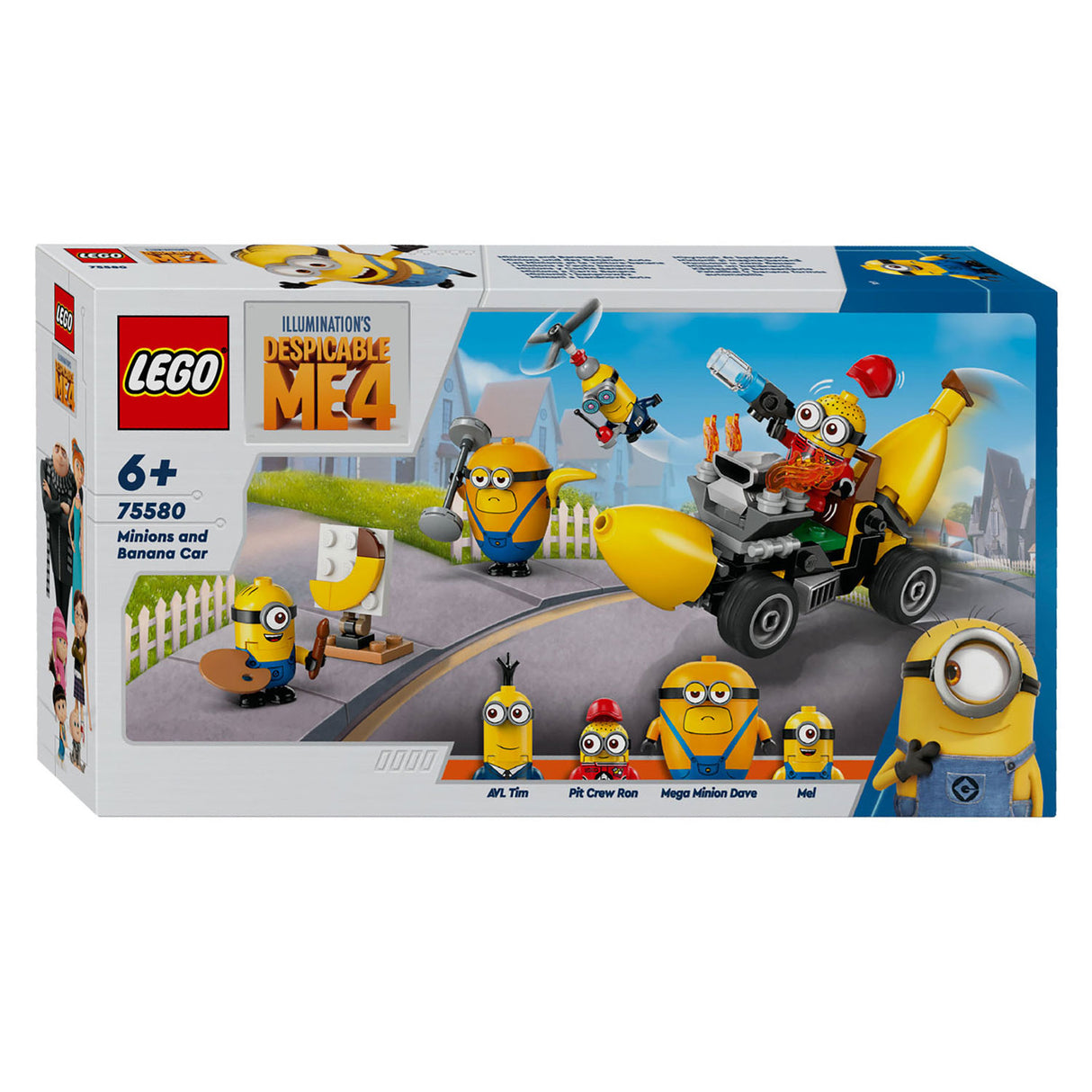 Lego lego despicable me 75580 minions en bananenauto