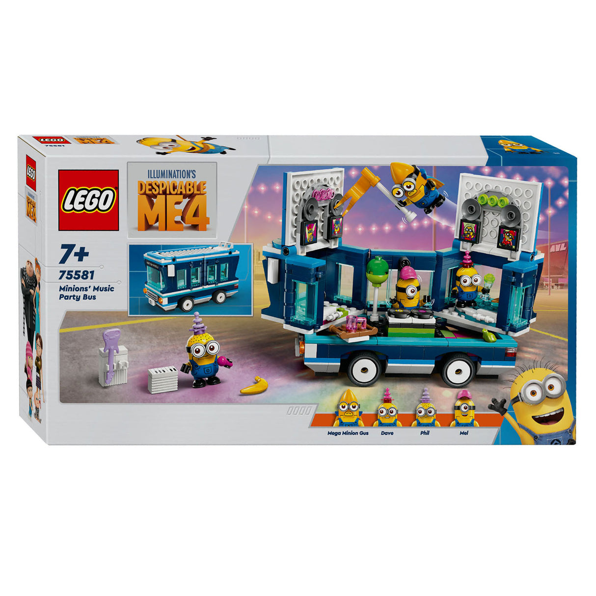 Lego LEGO Despicable Me 75581 Muzikale Feestbus van de Minions