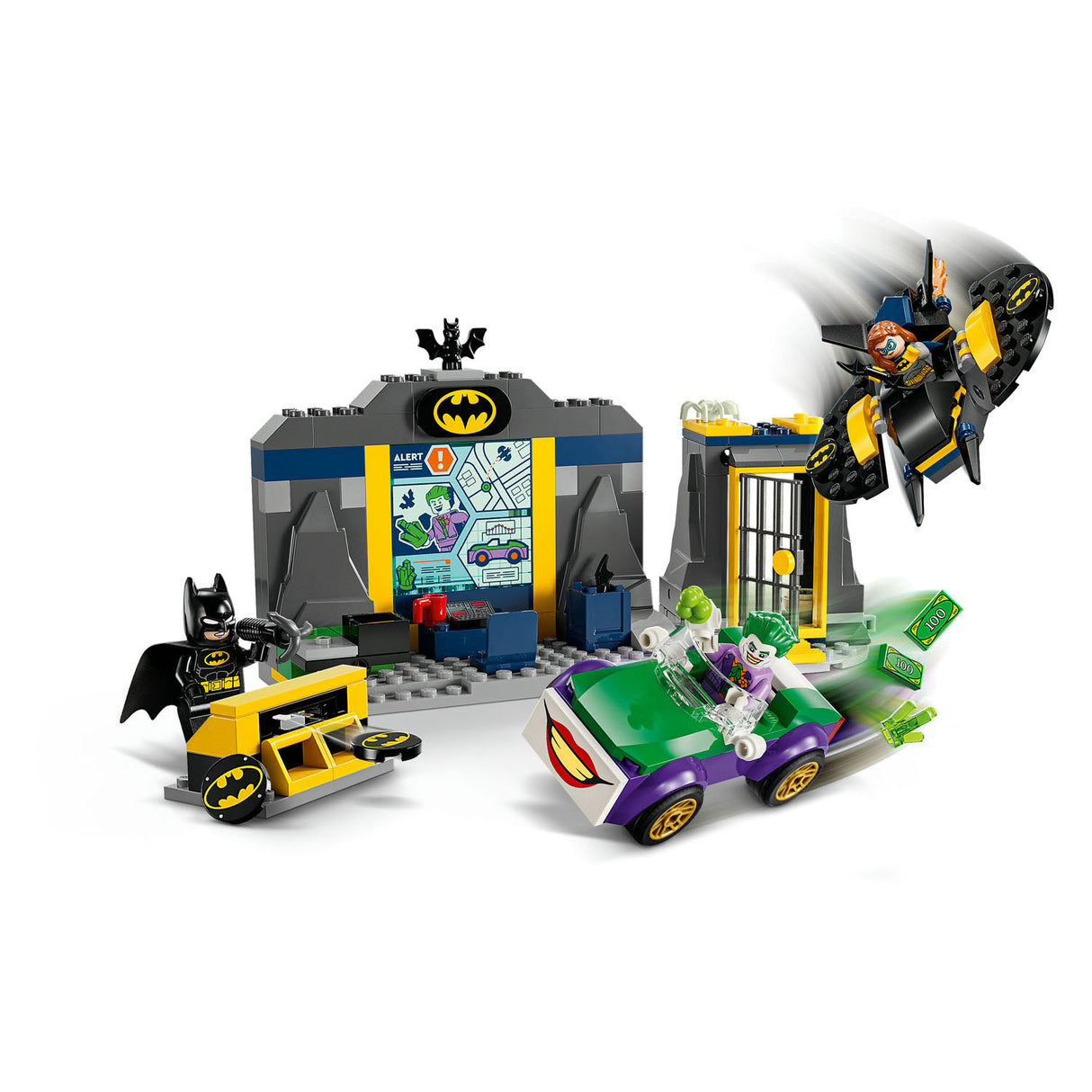 Lego LEGO Super Heroes 76272 De Batcave met Batman, Batgirl en The Joker